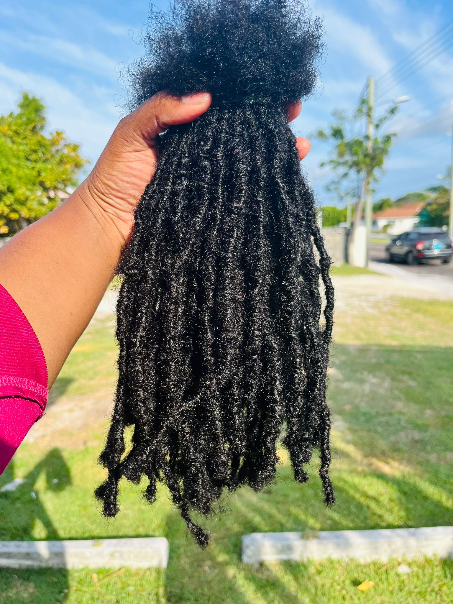 (100 Locs) Black Traditional locs