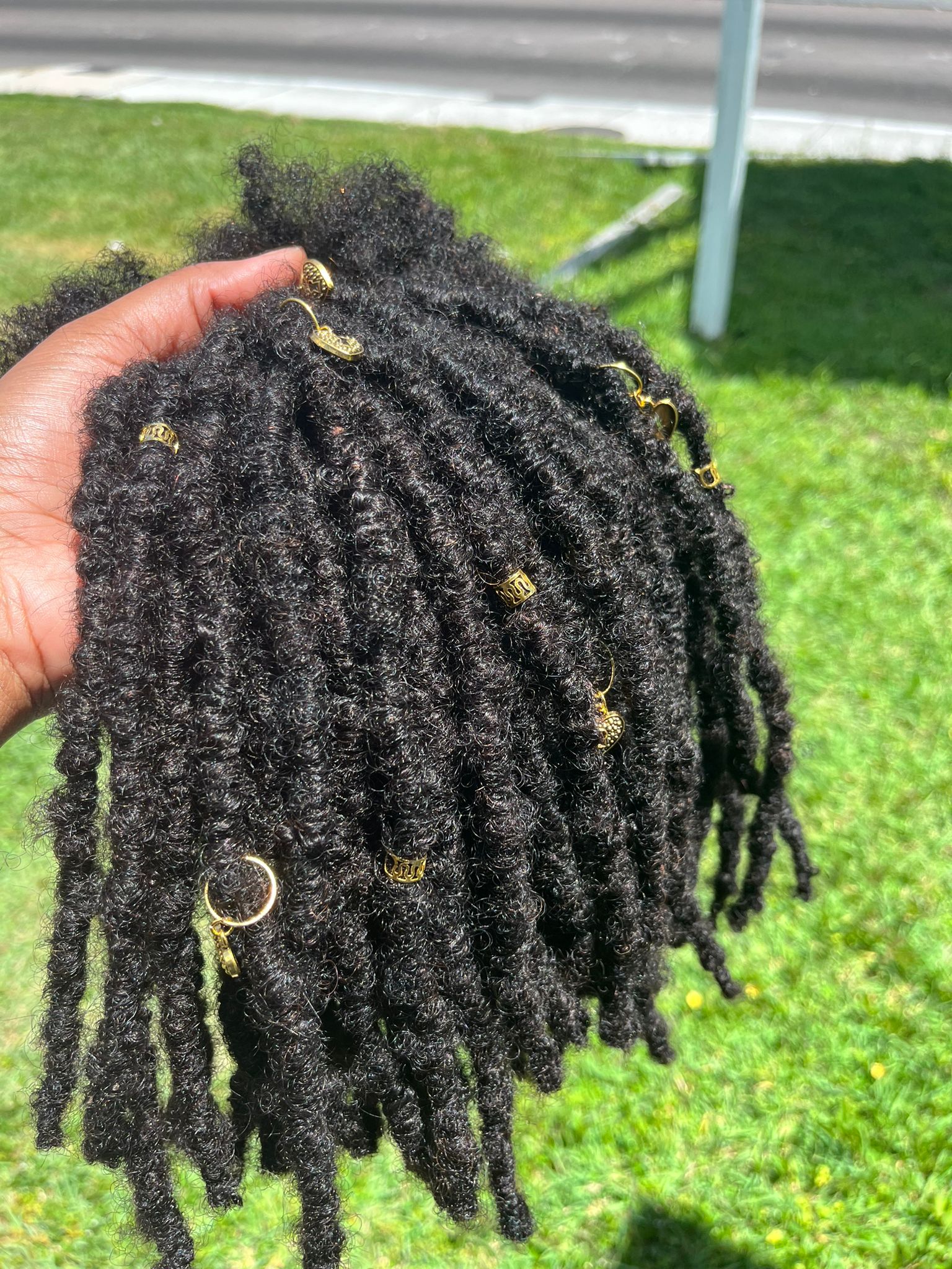 (100 Locs) Black Traditional locs
