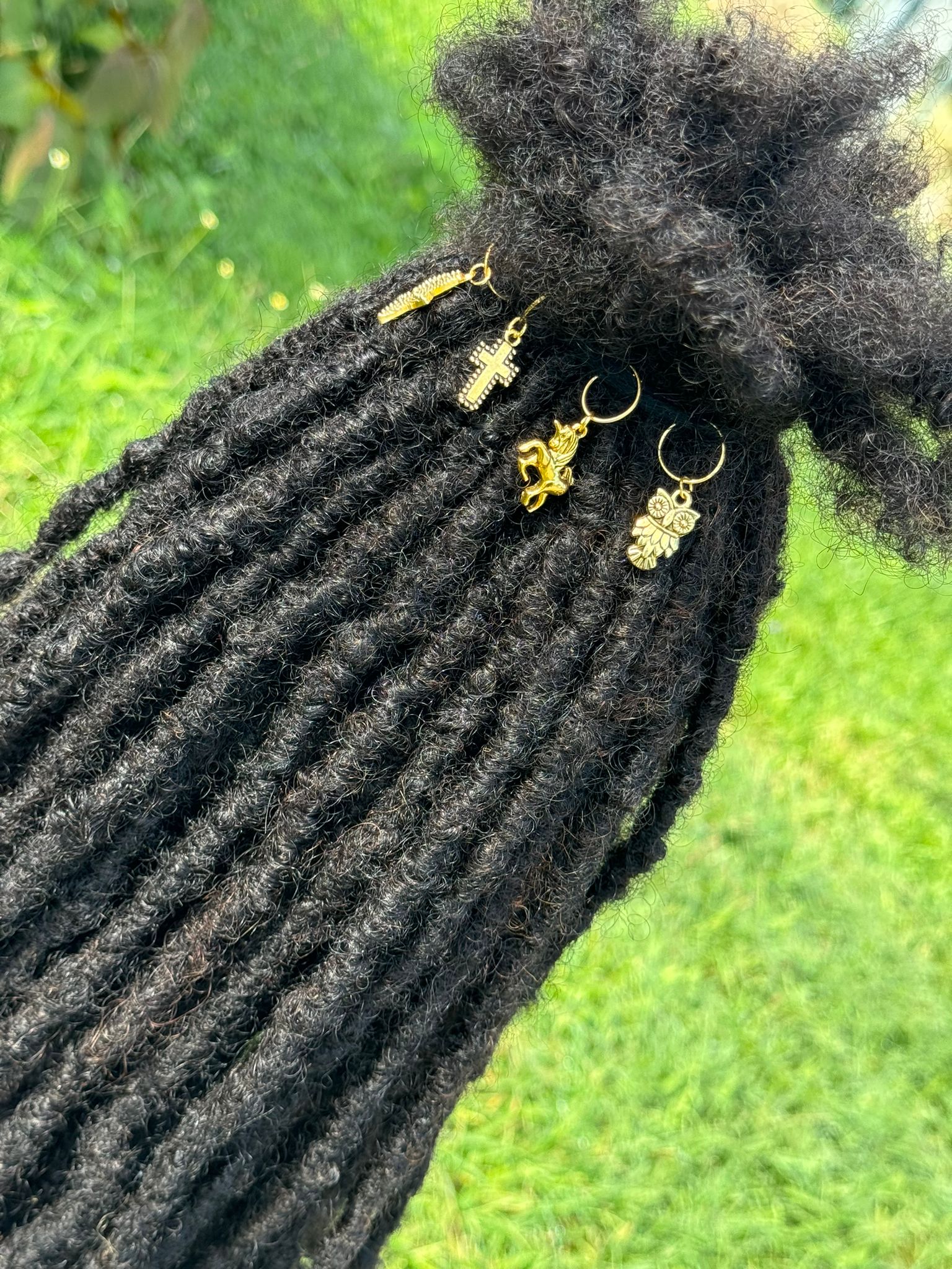 (100 Locs) Black Traditional locs