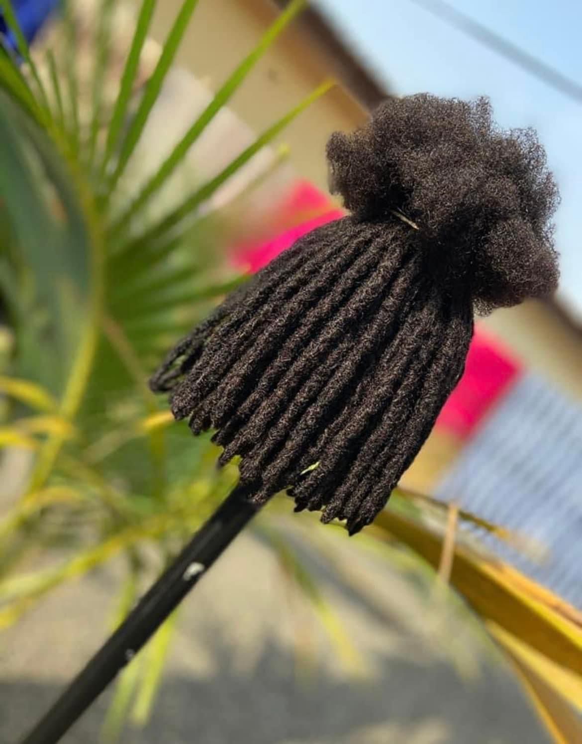 (100 Locs) Black Traditional locs