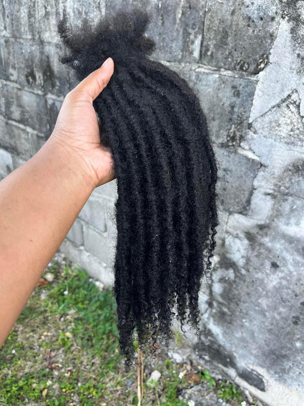 (100 Locs) Black Goddess Locs