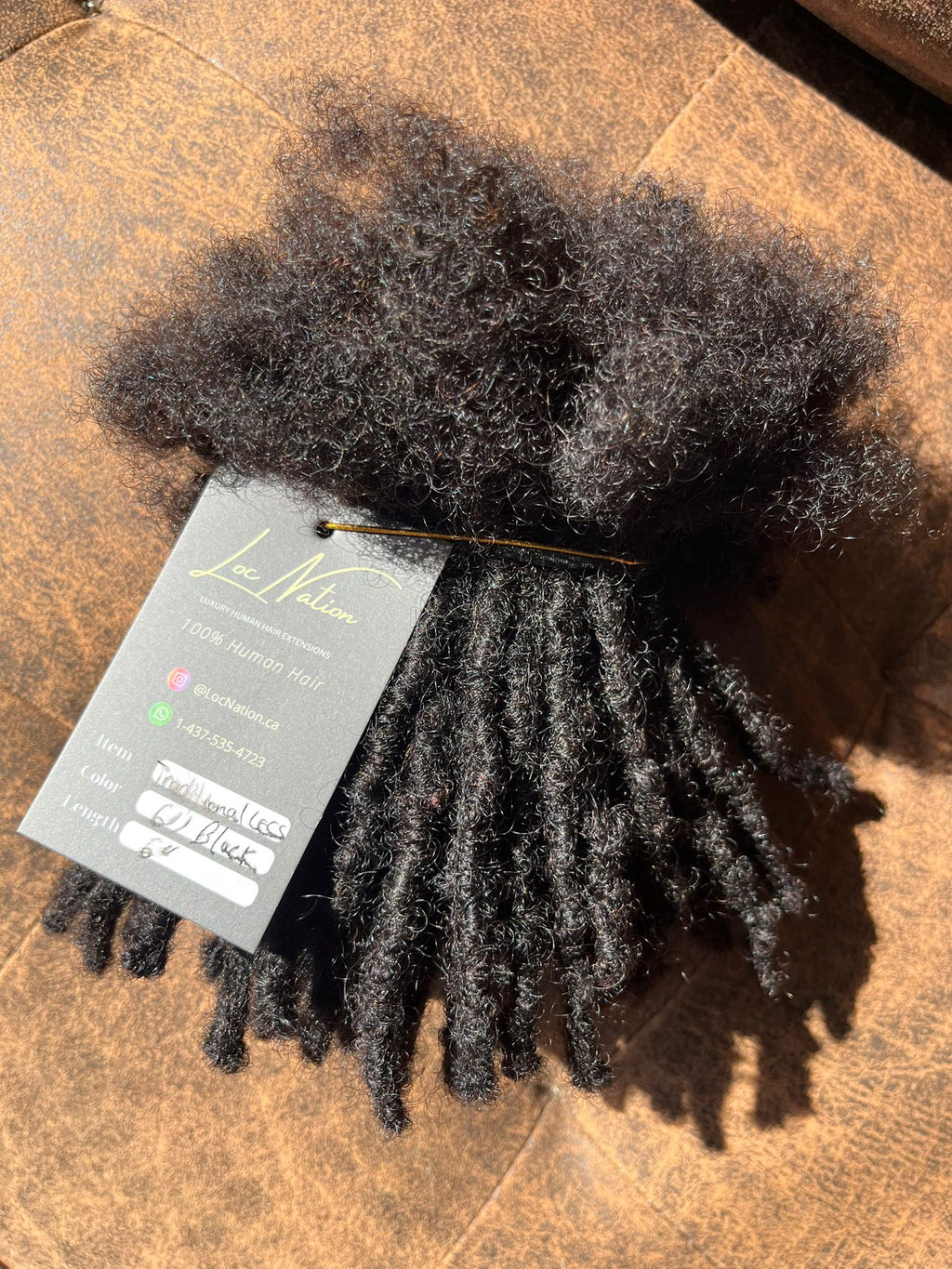 (100 Locs) Black Traditional locs