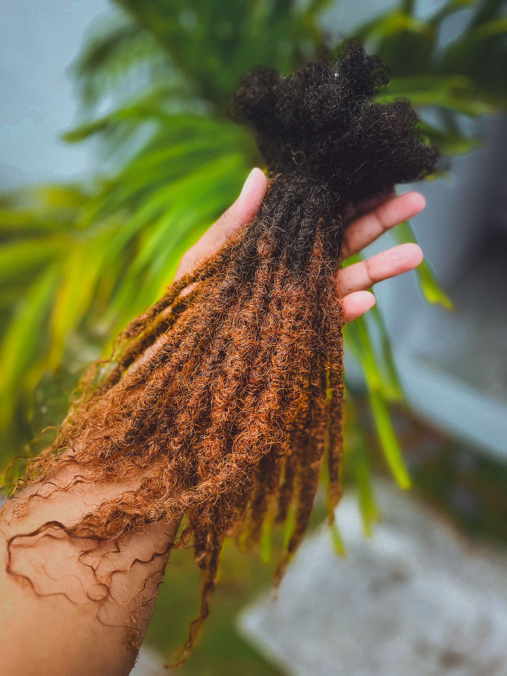 (80 Locs) Cajun Spice Goddess Locs